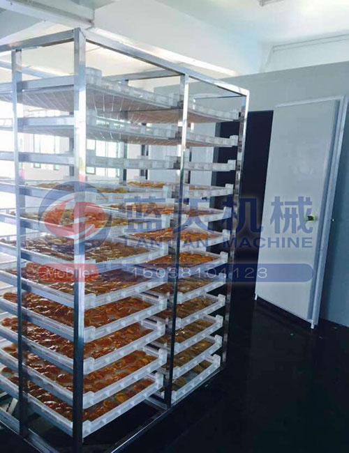 福建空氣能熱泵烘干機(jī)用戶現(xiàn)場(chǎng)