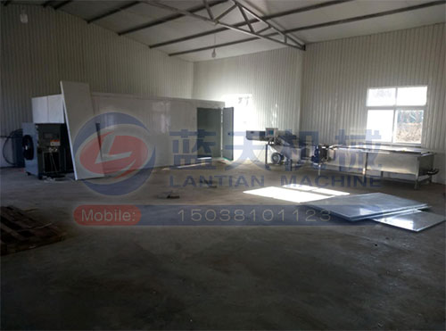 福建熱泵烘干機(jī)安裝現(xiàn)場(chǎng)