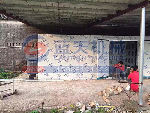 陜西掛面烘干機安裝現(xiàn)場