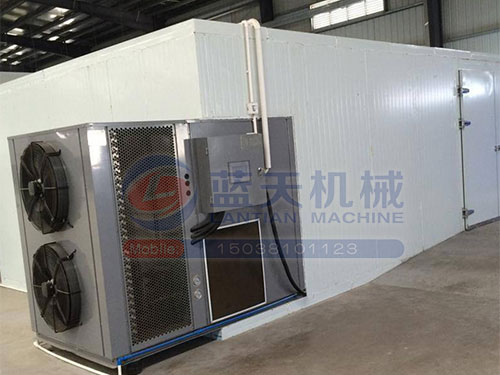 使用空氣能熱泵烘干機